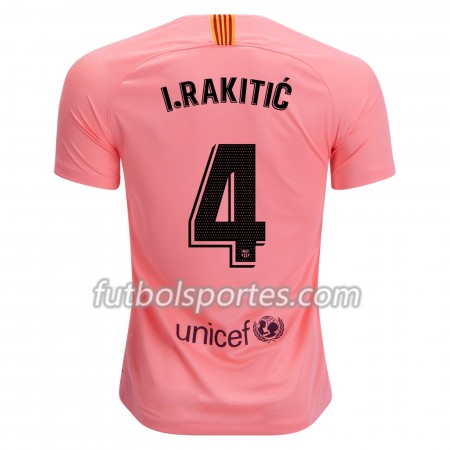 Camisetas FC Barcelona Ivan Rakitic 4 Tercera Equipacion 2018/2019